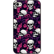 Coque iPhone 4/4s - Halloween 2024 romantic skulls