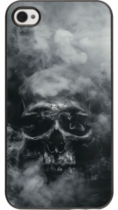 Coque iPhone 4/4s - Halloween 2024 smoky skull