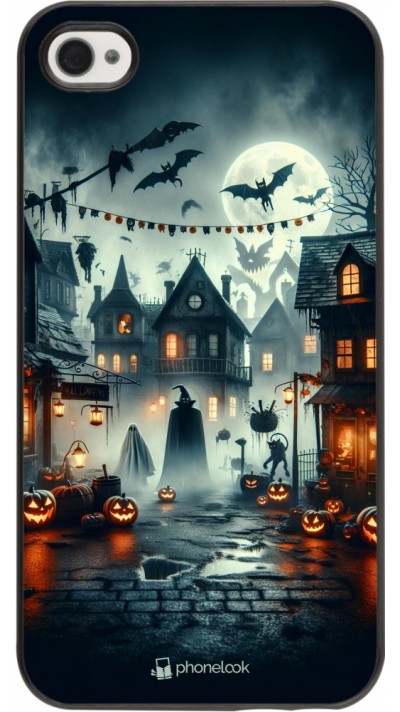 Coque iPhone 4/4s - Halloween Spookville