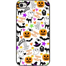 Coque iPhone 4/4s - Halloween 2024 trick or treat