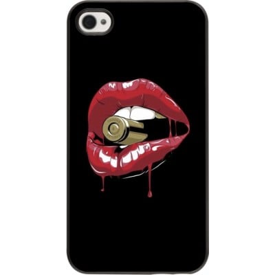 Coque iPhone 4/4s - Lips bullet