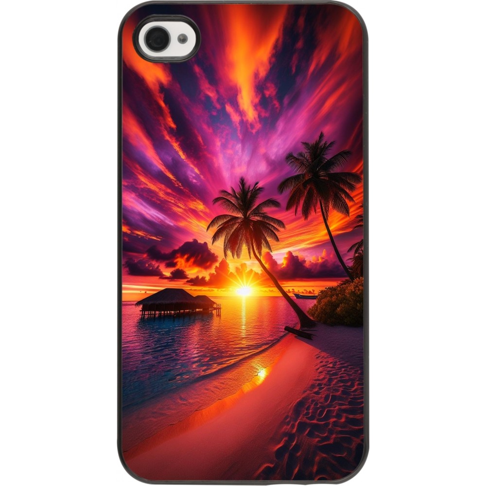 Coque iPhone 4/4s - Maldives Dusk Bliss