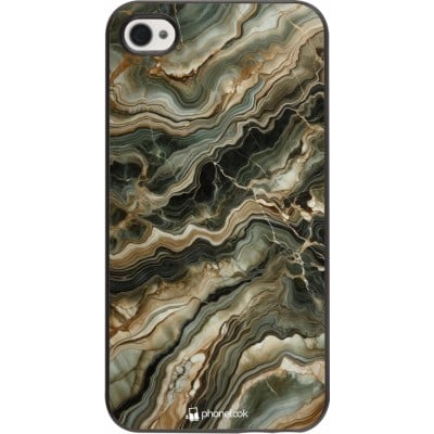 Coque iPhone 4/4s - Marbre Olive