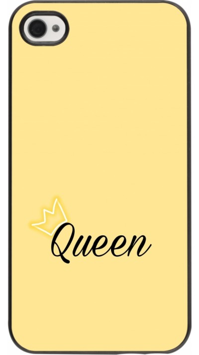 Coque iPhone 4/4s - Mom 2024 Queen