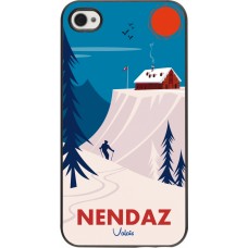 Coque iPhone 4/4s - Nendaz Cabane Ski