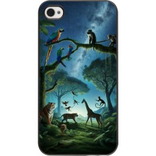 Coque iPhone 4/4s - Paradis des animaux exotiques