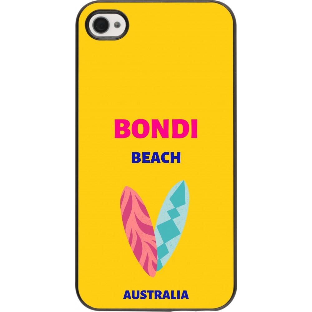 Coque iPhone 4/4s - Pop Summer Destination Bondi