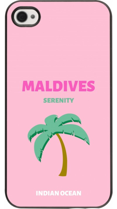 Coque iPhone 4/4s - Pop Summer Destination Maldives