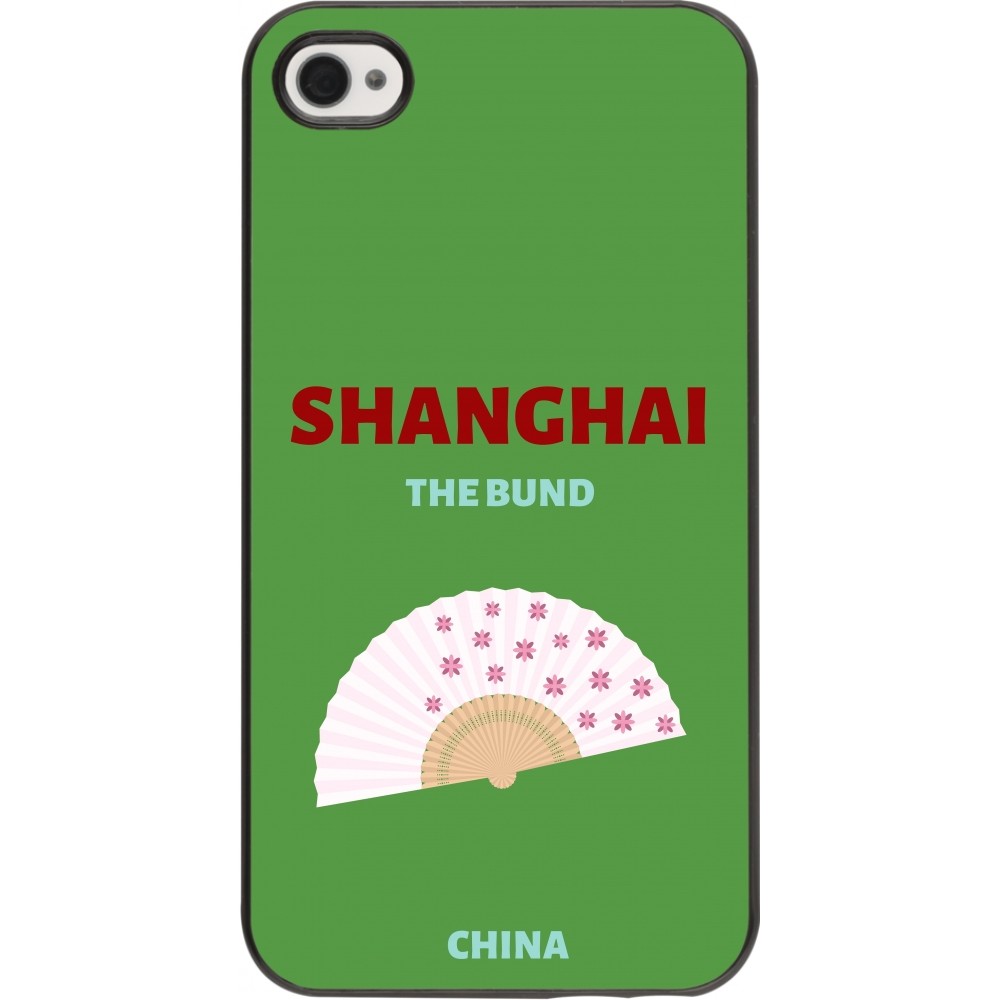 Coque iPhone 4/4s - Pop Summer Destination Shanghai