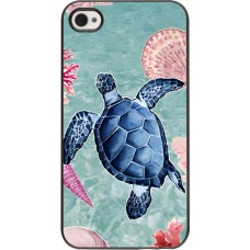 Coque iPhone 4/4s - Preppy Turtle