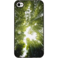 Coque iPhone 4/4s - Spring 23 forest blue sky