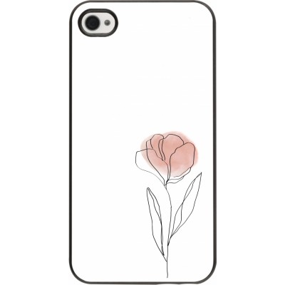 Coque iPhone 4/4s - Spring 23 minimalist flower