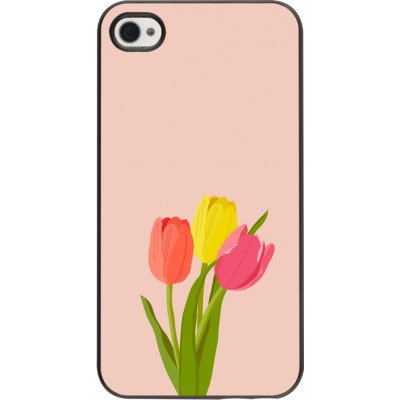 Coque iPhone 4/4s - Spring 23 tulip trio