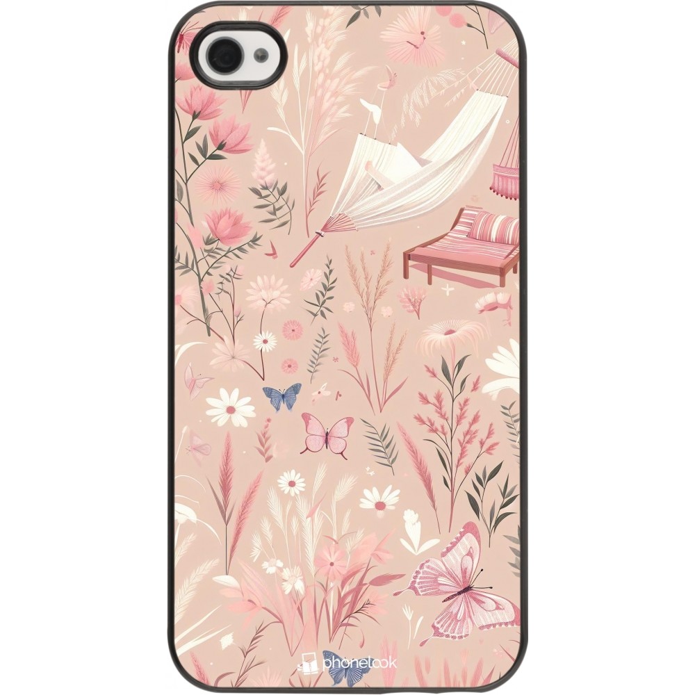 Coque iPhone 4/4s - Summer Pastel Pattern