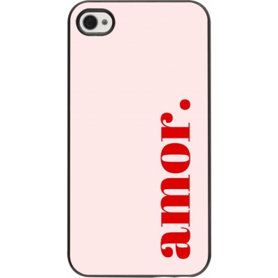 Coque iPhone 4/4s - Valentine 2024 amor