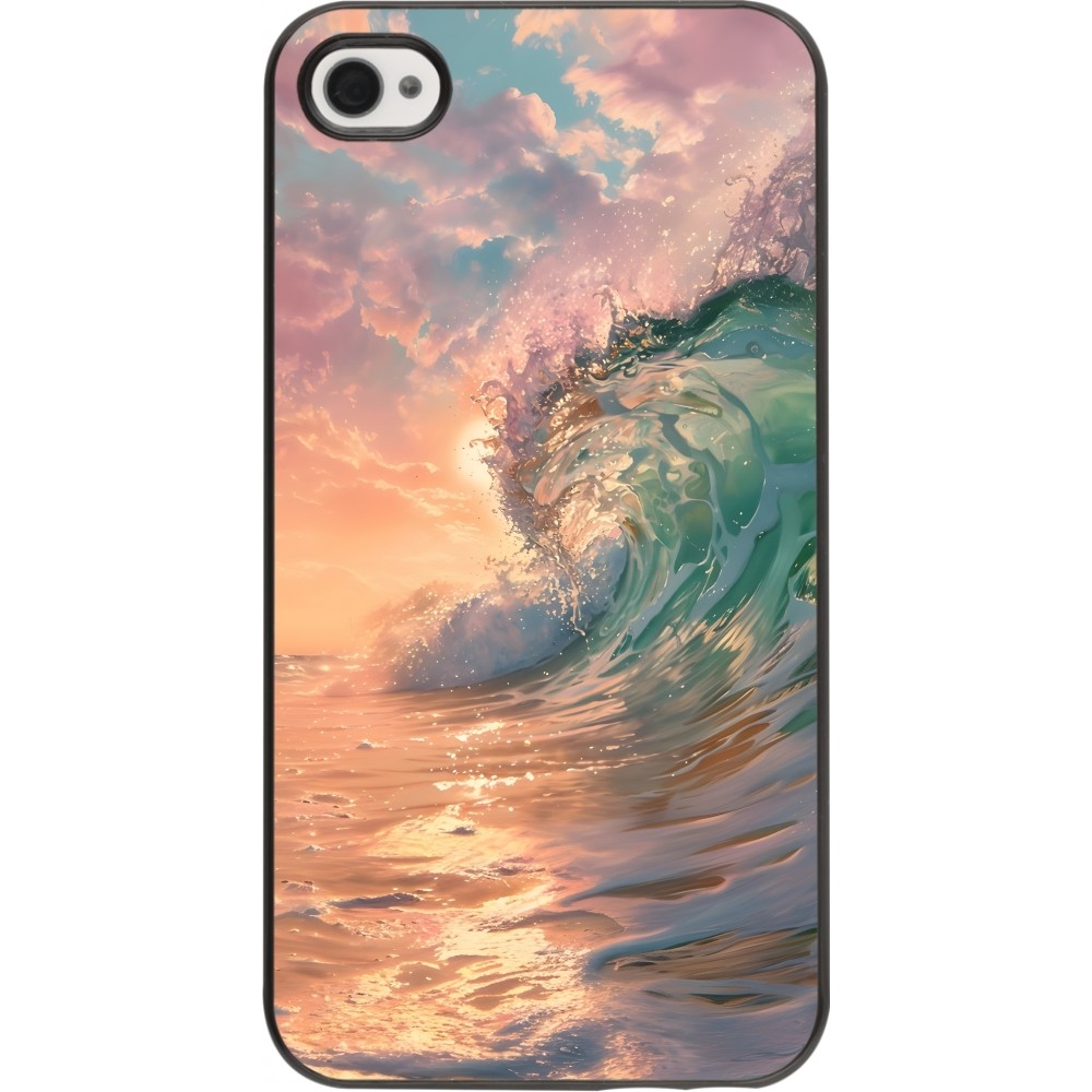 Coque iPhone 4/4s - Wave Sunset