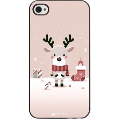 Coque iPhone 4/4s - Noël 2023 Choupinette Renne