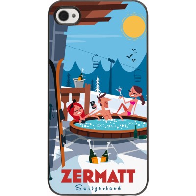 Coque iPhone 4/4s - Zermatt Mountain Jacuzzi