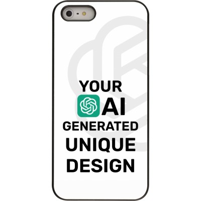 Coque iPhone 5/5s / SE (2016) - 100% unique générée par intelligence artificielle (AI) avec vos idées