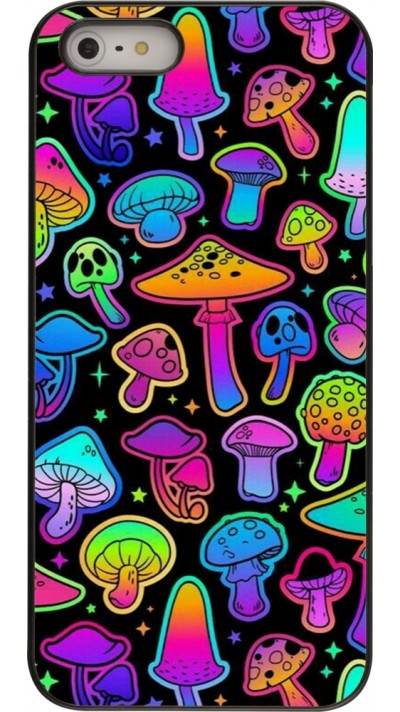 Coque iPhone 5/5s / SE (2016) - Autumn 2024 magic mushrooms