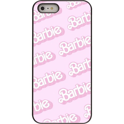 Coque iPhone 5/5s / SE (2016) - Barbie light pink pattern