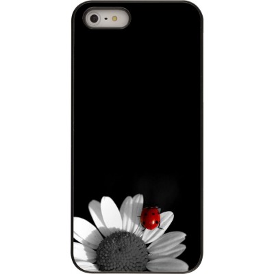 Coque iPhone 5/5s / SE (2016) - Black and white Cox