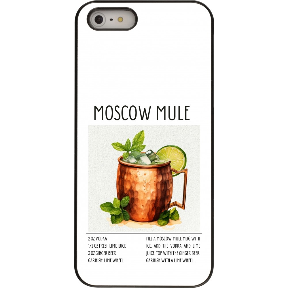 Coque iPhone 5/5s / SE (2016) - Cocktail recette Moscow Mule