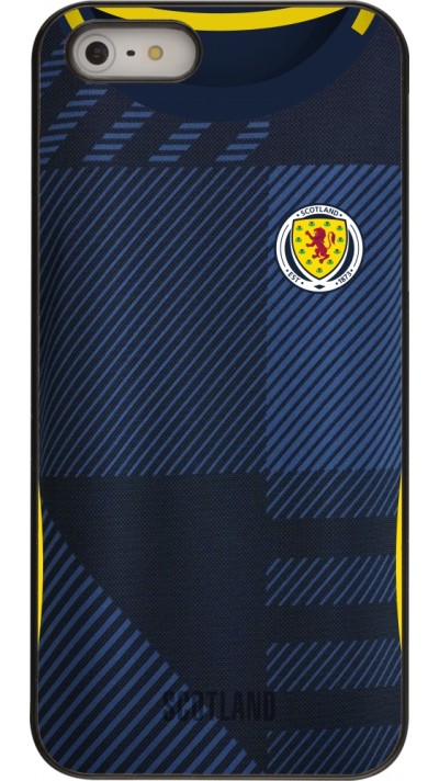 Coque iPhone 5/5s / SE (2016) - Maillot de football Ecosse personnalisable