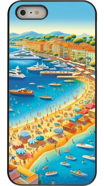 Coque iPhone 5/5s / SE (2016) - French Riviera People