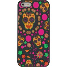 Coque iPhone 5/5s / SE (2016) - Halloween 22 colorful mexican skulls