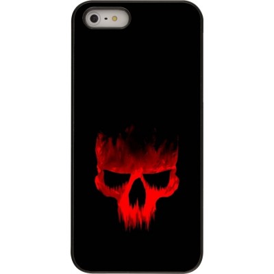 Coque iPhone 5/5s / SE (2016) - Halloween 2023 scary skull