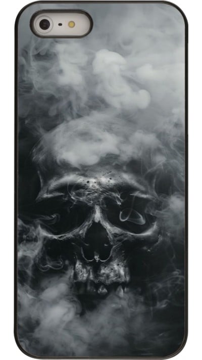 Coque iPhone 5/5s / SE (2016) - Halloween 2024 smoky skull