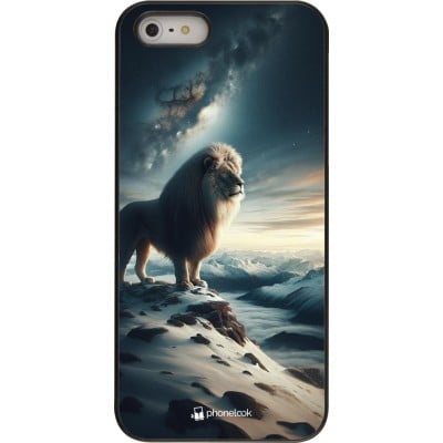 Coque iPhone 5/5s / SE (2016) - Le lion blanc