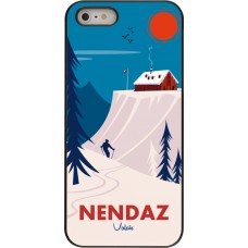 Coque iPhone 5/5s / SE (2016) - Nendaz Cabane Ski