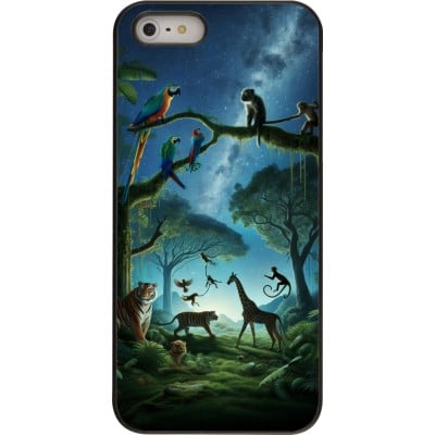 Coque iPhone 5/5s / SE (2016) - Paradis des animaux exotiques