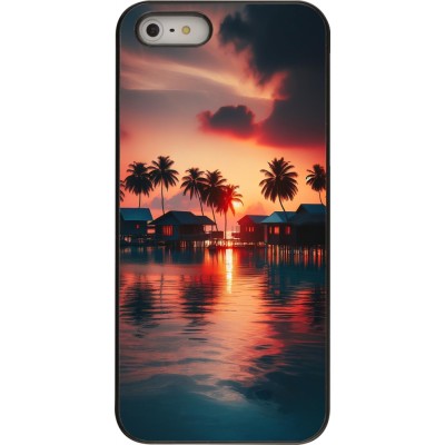 Coque iPhone 5/5s / SE (2016) - Paradis Maldives