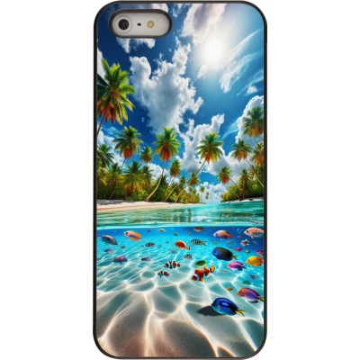 Coque iPhone 5/5s / SE (2016) - Plage Paradis