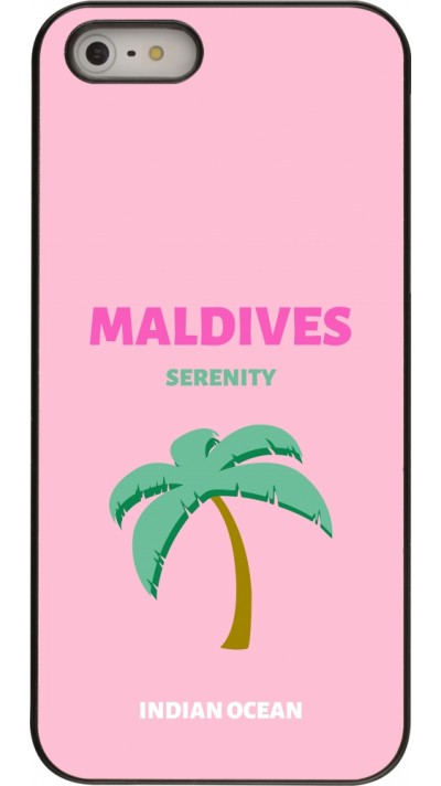 Coque iPhone 5/5s / SE (2016) - Pop Summer Destination Maldives