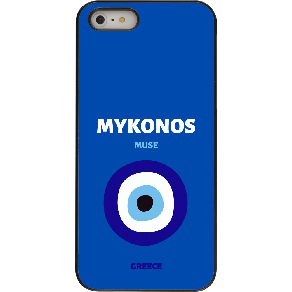 Coque iPhone 5/5s / SE (2016) - Pop Summer Destination Mykonos