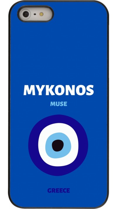 Coque iPhone 5/5s / SE (2016) - Pop Summer Destination Mykonos