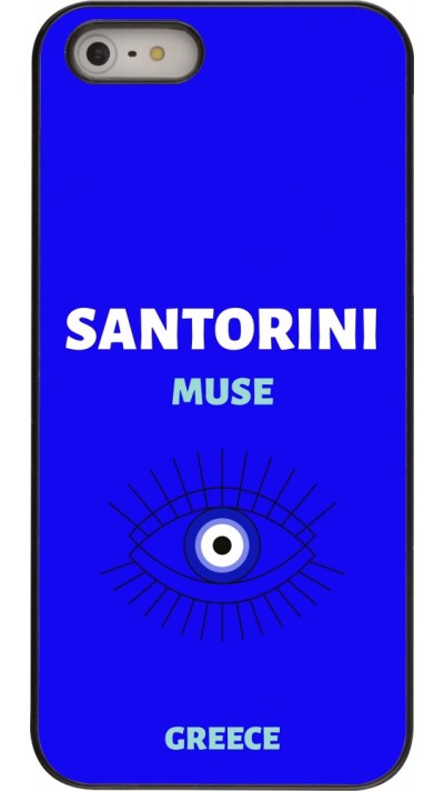 Coque iPhone 5/5s / SE (2016) - Pop Summer Destination Santorini