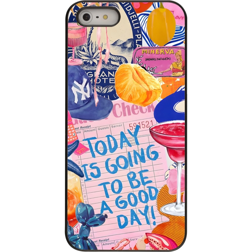 Coque iPhone 5/5s / SE (2016) - Preppy Today is Going to be a good day