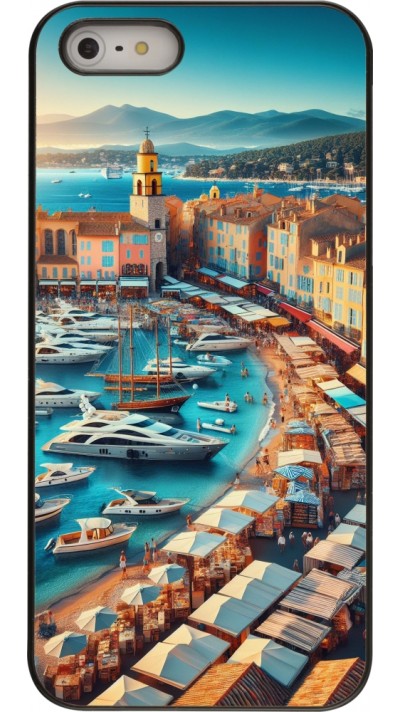 Coque iPhone 5/5s / SE (2016) - Saint-Tropez Beach