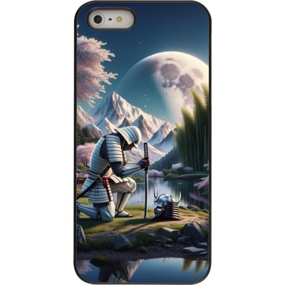 Coque iPhone 5/5s / SE (2016) - Samurai Katana Lune