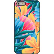 Coque iPhone 5/5s / SE (2016) - Spring 23 colorful flowers