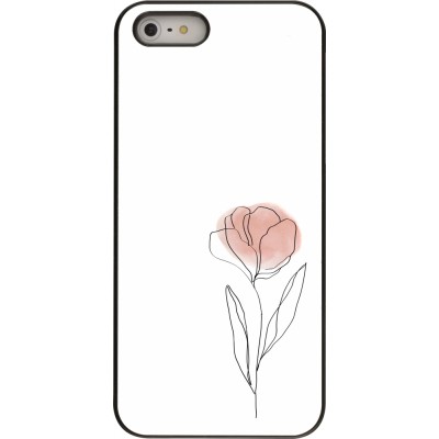 Coque iPhone 5/5s / SE (2016) - Spring 23 minimalist flower