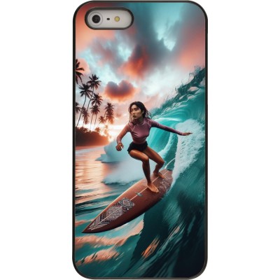 Coque iPhone 5/5s / SE (2016) - Surfeuse Balinaise