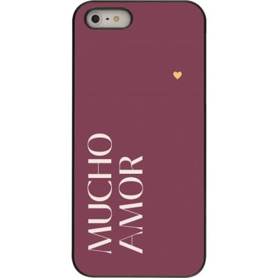 Coque iPhone 5/5s / SE (2016) - Valentine 2024 mucho amor rosado