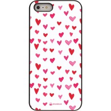 Coque iPhone 5/5s / SE (2016) - Valentine 2022 Many pink hearts