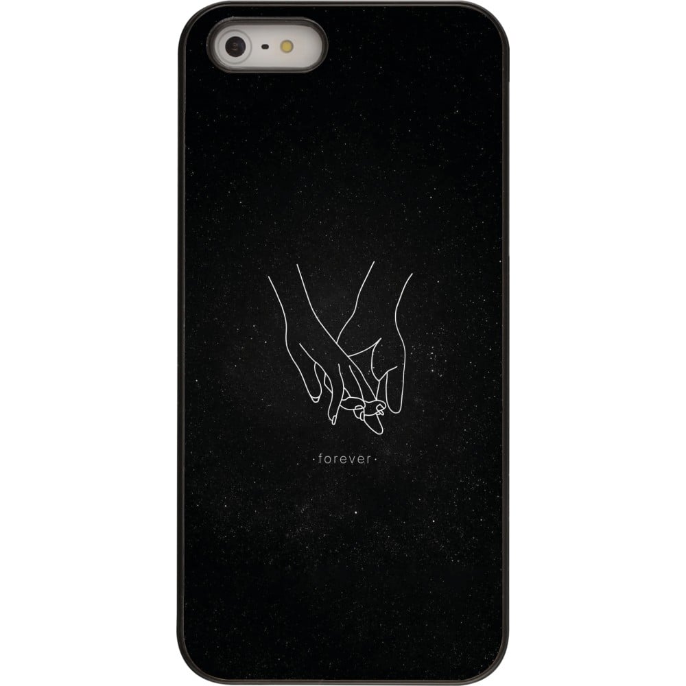 Coque iPhone 5/5s / SE (2016) - Valentine 2023 hands forever